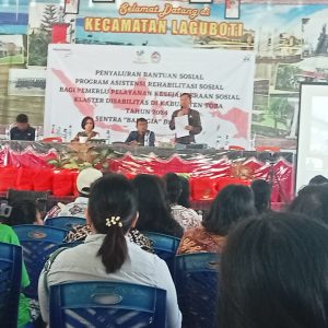 PENYALURAN BANTUAN SOSIAL PROGRAM ASISTENSI REHABILITASI SOSIAL BAGI PEMERLU PELAYANAN KESEJAHTERAAN SOSIAL KLASTER DISABILITAS DI KABUPATEN TOBA TAHUN 2024