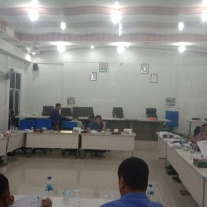 Rapat Badan Anggaran DPRD Kabupaten Toba dengan TAPD dan Pimpinan Perangkat Daerah Se-Kabupaten Toba tentang Pembahasan dan Penetapan Ranperda tentang Pertanggungjawaban Pelaksanaan APBD Kabupaten Toba Tahun Anggaran 2023