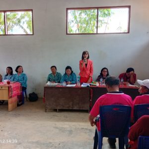 PEMBINAAN OPD KABUPATEN TOBA di DESA PANINDII DESA BINAAN PKK KATEGORI PTP2WKSS