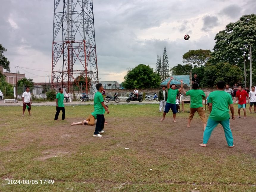 PERTANDINGAN VOLI KANTOR CAMAT SILAEN VS DESA SITORANG