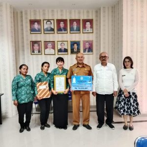 SELAMAT! DESA PANINDII JUARA PELAKSANA TERBAIK DESA PTP2WKSS