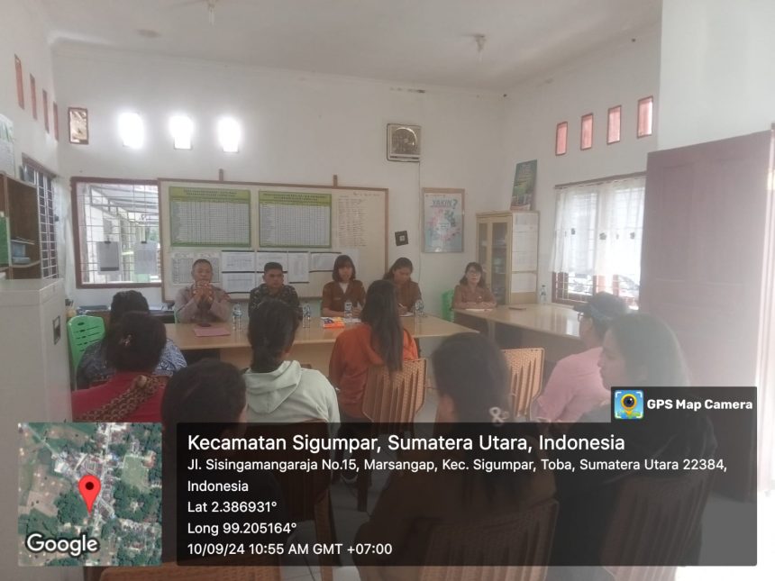 RAPAT MINILOG PERCEPATAN DAN PENURUNAN STUNTING KECAMATAN SILAEN