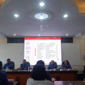 ASISTEN II PEMKAB TOBA, PIMPIN RAPAT KOORDINASI EVALUASI DAN PEMANTAUAN PENYERAPAN ANGGARAN TAHUN 2024