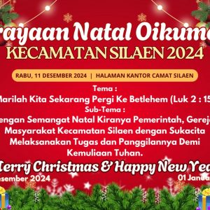 NATAL OIKUMENE KECAMATAN SILAEN TAHUN 2024