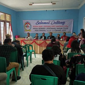 RESES I (PERTAMA) DPRD KABUPATEN TOBA DAPIL V DI KECAMATAN SILAEN