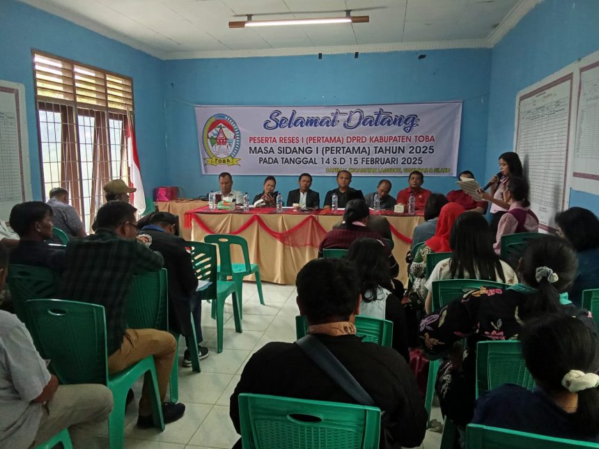 RESES I (PERTAMA) DPRD KABUPATEN TOBA DAPIL V DI KECAMATAN SILAEN