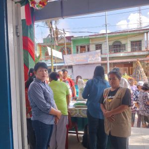 Penyaluran Bantuan Pangan Alokasi Bulan Oktober dan Nopember 2025 di Kantor Camat Silaen pada 04-05 Desember 2025