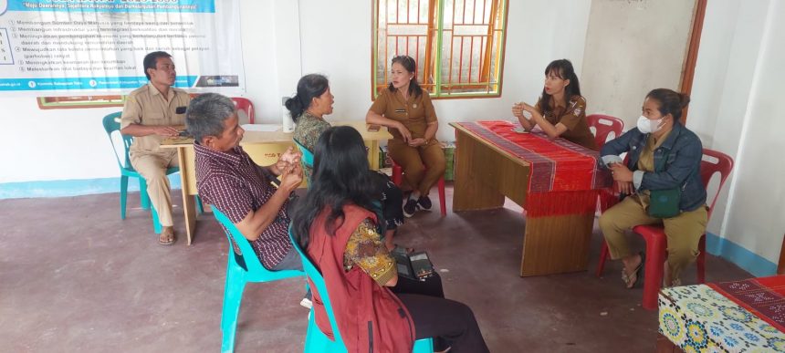 Konsultasi masalah penerima bantuan desa Sinta Dame, 9 Juni 2026.