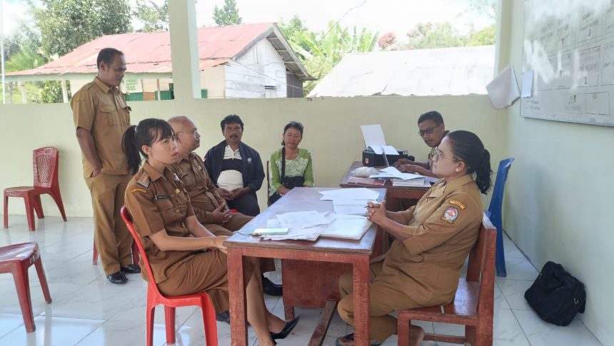 Monitoring ke desa Siringkiron & Desa Pintu Batu terkait pelayanan, progres pungutan pajak & kebersihan desa. Senin 8 Juni 2026.