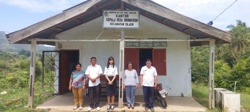 Monitoring lapangan desa Siringkiron. Kamis, 8 Juli 2026.