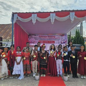 Lomba bernyanyi tingkat SD dan SMP se-Kecamatan Silaen dalam memeriahkan HUT RI ke-81 Tahun 2026.