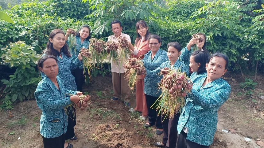Kegiatan pembinaan PKK desa simanobak dalam rangka persiapan Evaluasi Propinsi Sumatera Utara Tahun 2026.