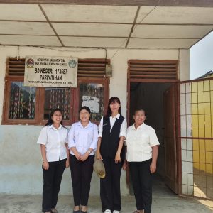 Monitoring kegiatan pendidikan di SD Parpatihan Sibide..Kamis, 16 September 2026.